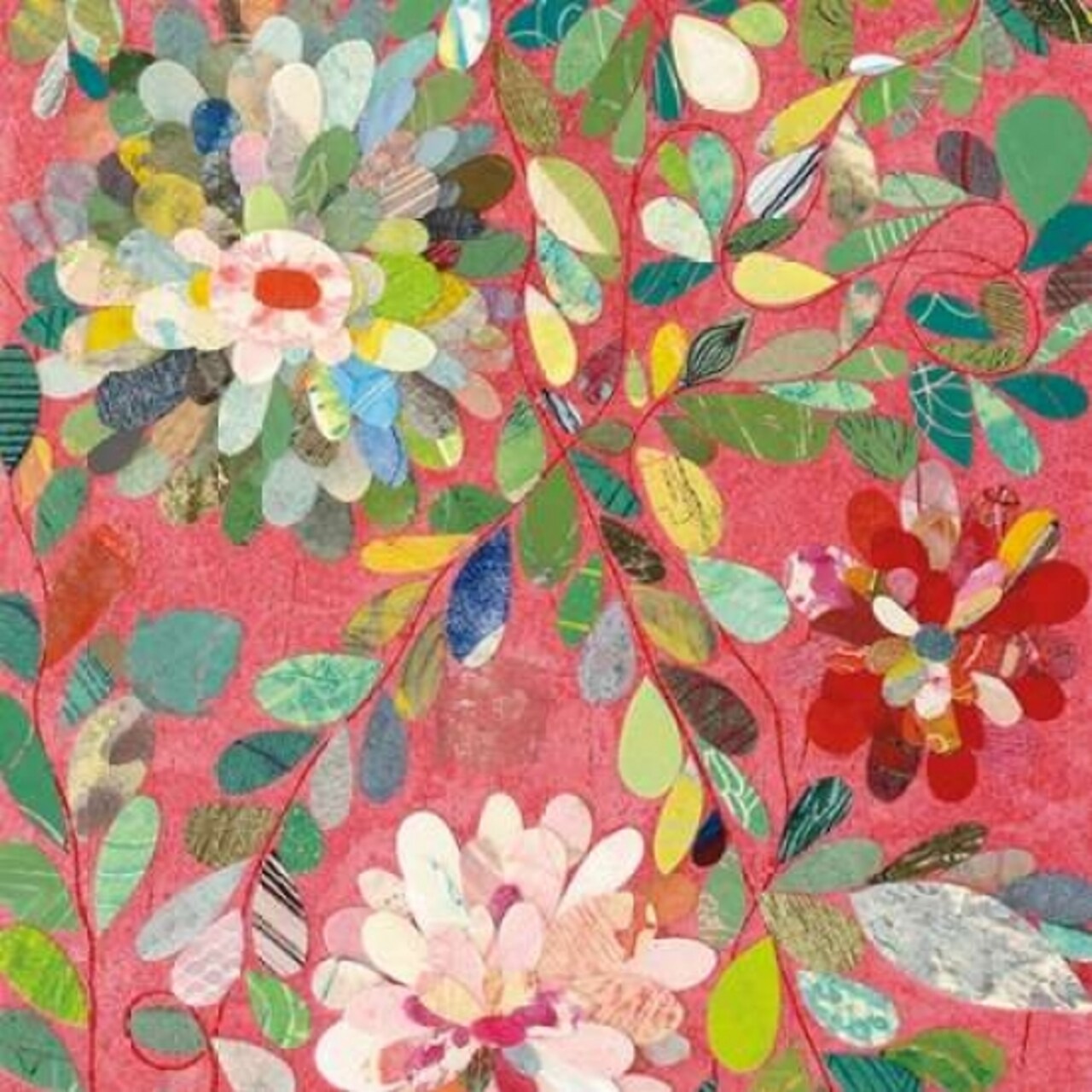 Red and Pink Dahlia III Poster Print by Candra Boggs - Item # VARPDX22715